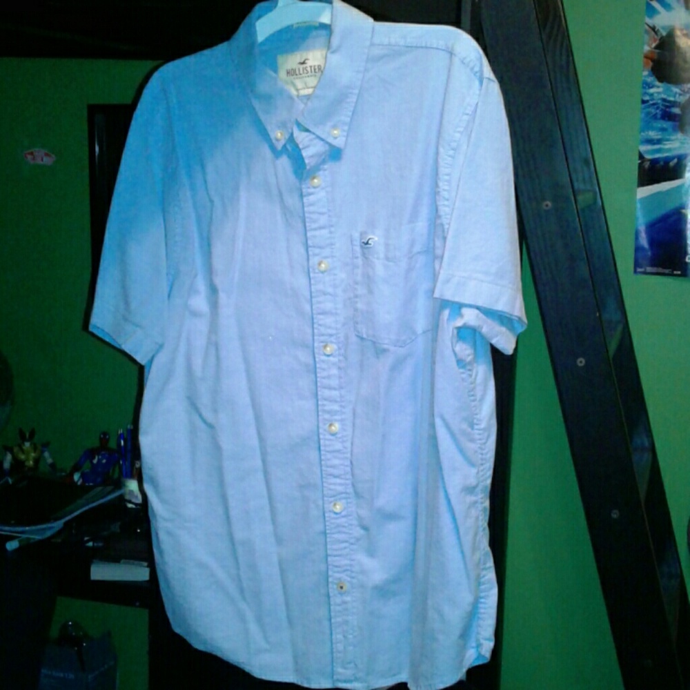 short sleeve button down.